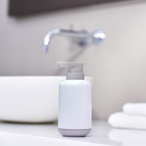 Biely plastový dávkovač mydla 300 ml Duo – Joseph Joseph-image-1