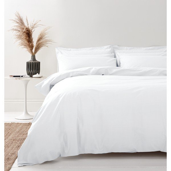 Biele obliečky z organickej bavlny Bianca Organic, 200 x 200 cm-image-1