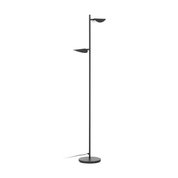 Čierna LED stojacia lampa (výška 150 cm) Veleira – Kave Home