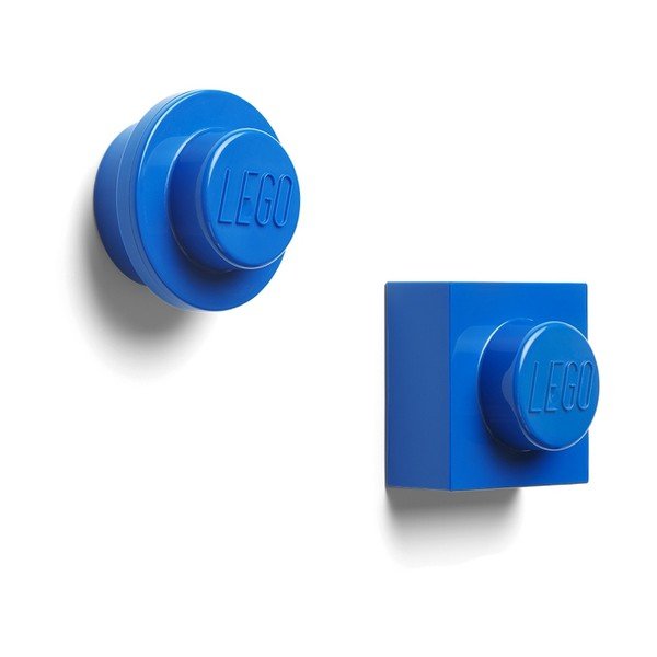 Sada 2 modrých magnetiek LEGO®