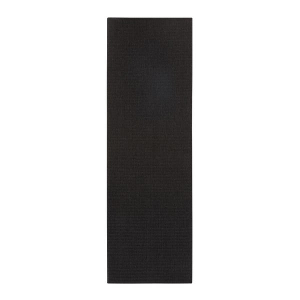 Čierny behúň BT Carpet Nature, 80 x 250 cm