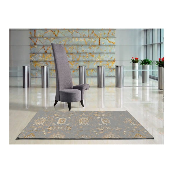 Sivý koberec Universal Fusion Pure, 80 × 150 cm