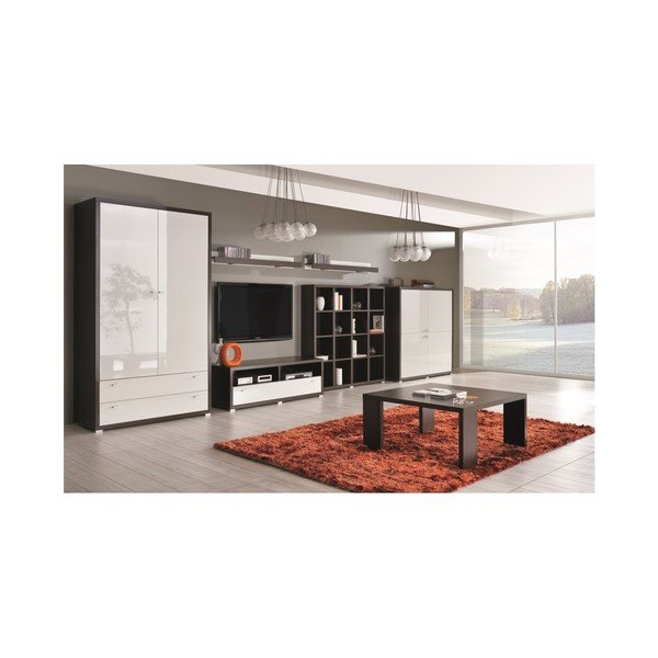 Knižnica v dekore orechového dreva Maridex Kendo-image-1