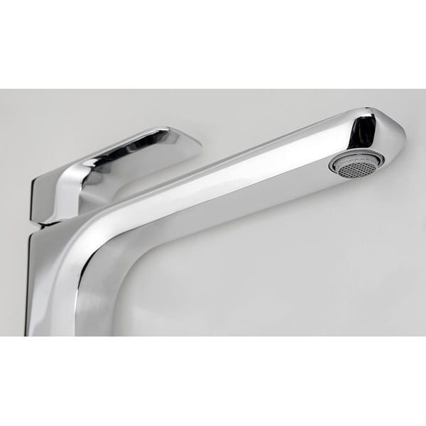 Stojančeková umývadlová batéria v lesklej striebornej farbe Spy – Sapho-image-1