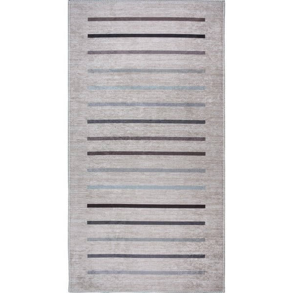 Svetlohnedý umývateľný koberec 80x150 cm - Vitaus