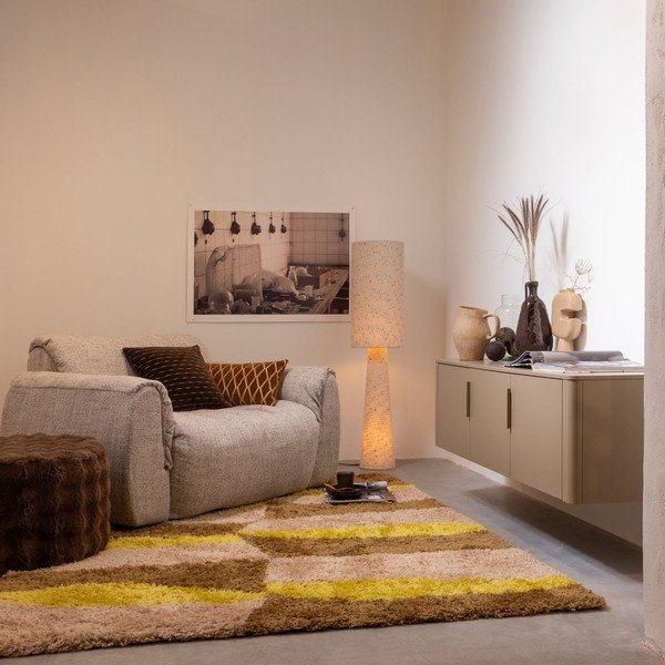 Taupe TV stolík z borovicového dreva 154x56x44 cm Gunnar – WOOOD-image-1