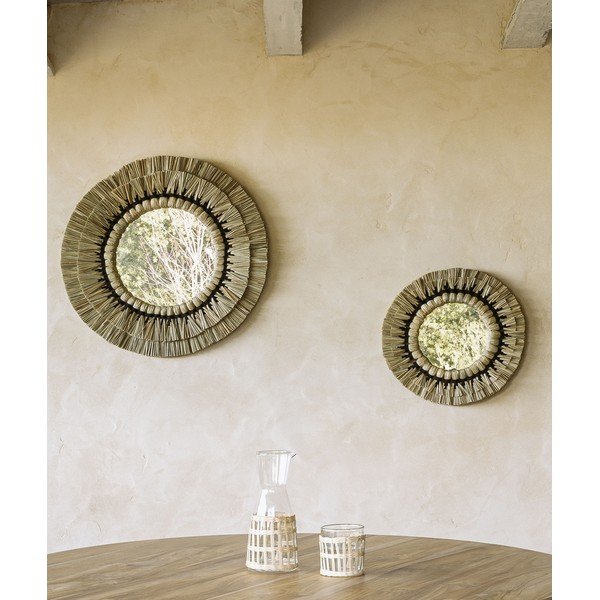 Nástenné zrkadlo ø 40 cm Akila – Kave Home-image-2
