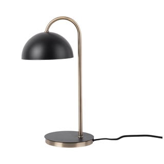 Stolová lampa v matnečiernej farbe Leitmotiv Decova