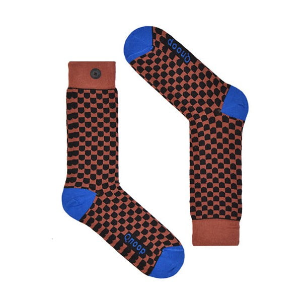Ponožky Qnoop Shield Marsala, veľ. 39-42