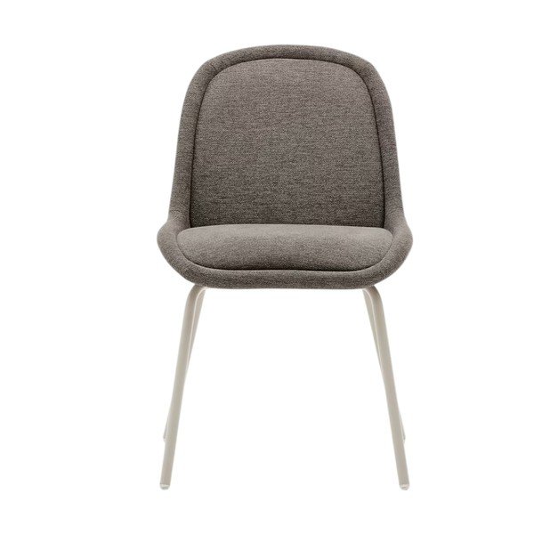 Jedálenská stolička sivobéžová Aimin – Kave Home