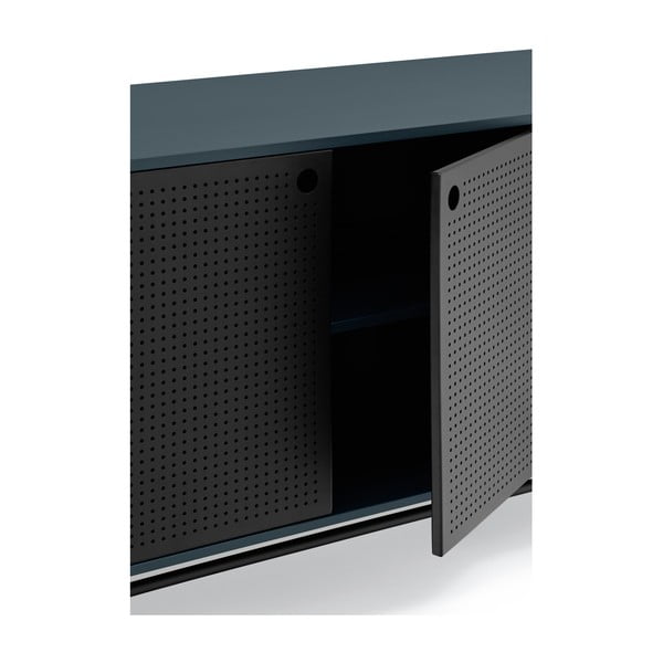 Čierno-modrá komoda Teulat Punto, šírka 212 cm-image-1