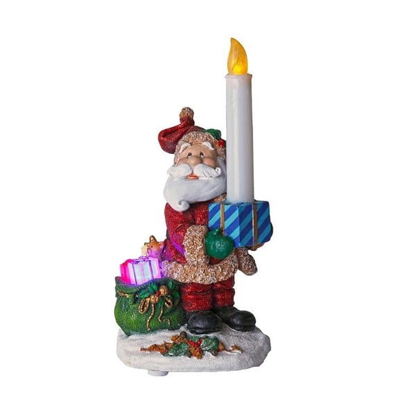 Svietiaca dekorácia Santa with Candle