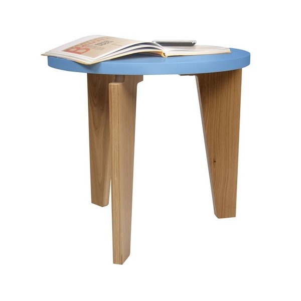Modrý odkladací stolík TemaHome Magnolia -image-1