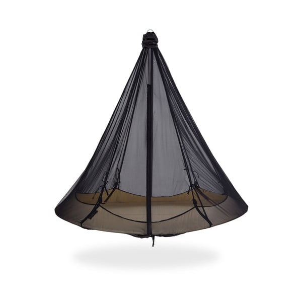Čierna moskytiéra na hojdačku ø 180 cm - Hangout Pod-image-1