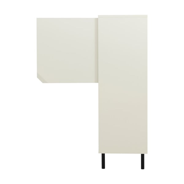 Biela knižnica 118x137 cm Corner - Tenzo-image-3