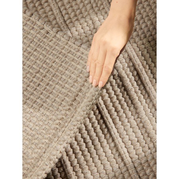 Béžový ručne tkaný vlnený behúň 80x250 cm Camden Parker – Ted Baker-image-4