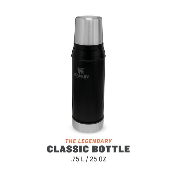 Čierna termoska z nehrdzavejúcej ocele 750 ml Legendary Classic Black – Stanley-image-4