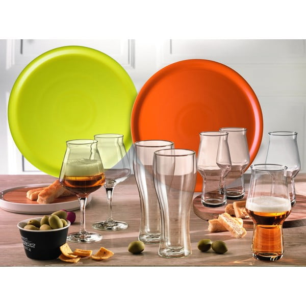 Oranžový porcelánový tanier na pizzu Brandani Pizza, ⌀ 31 cm-image-1