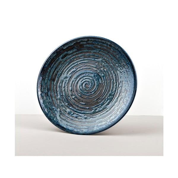 Keramický tanier Made In Japan Copper Swirl, ⌀ 25 cm