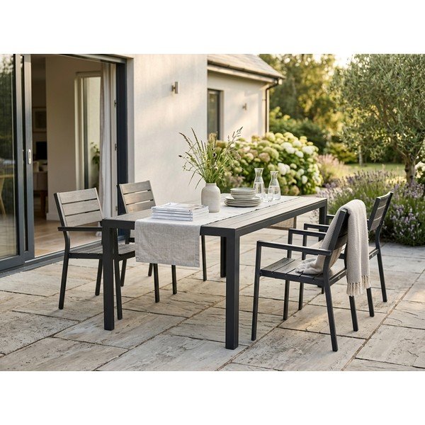 Záhradný stôl s artwood doskou Bonami Selection Víking, 90 x 205 cm-image-3