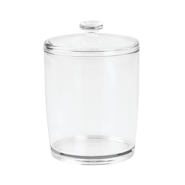 Transparentná úložná dóza iDesign Canister, ⌀ 11,4 cm-image-1