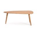 Konferenčný stolík z masívu akácie v prírodnej farbe 60x110,5 cm Duvani – Kave Home