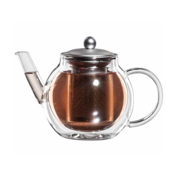 Sklenená kanvička na čaj so sitkom bloomix Aronia