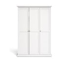 Biela šatníková skriňa 139x201 cm Paris – Tvilum