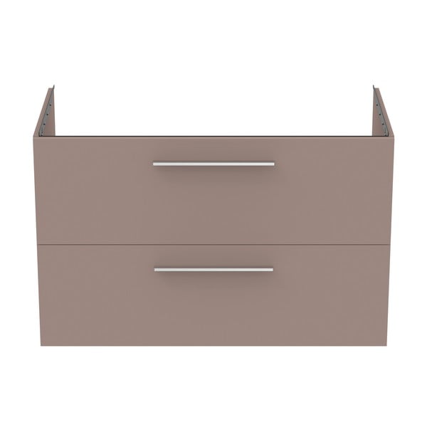 Sivobéžová závesná skrinka pod umývadlo 100x63 cm i.Life B – Ideal Standard-image-2