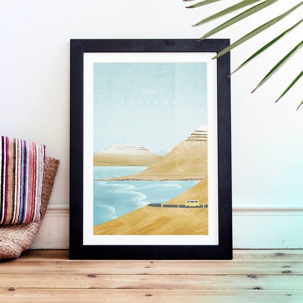 Plagát Travelposter Iceland, A2-image-1