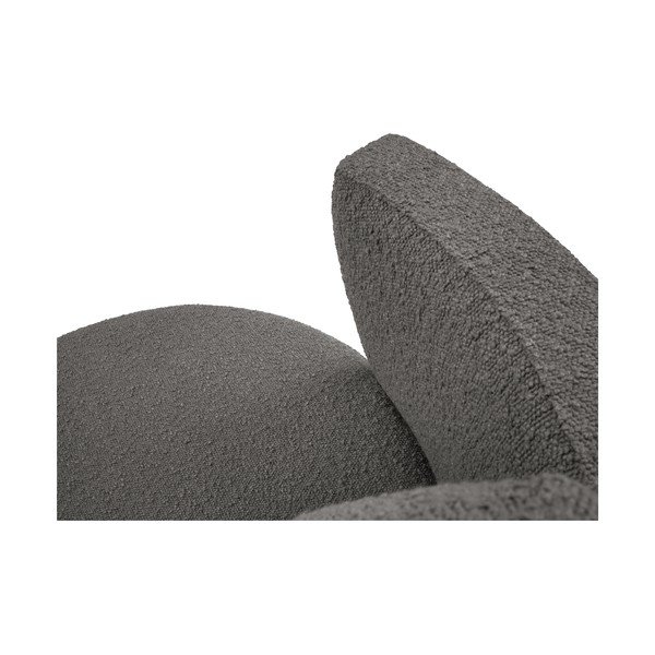 Tmavosivé otočné kreslo Interieurs 86 Nael-image-1