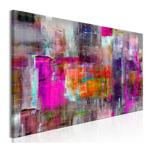 Obraz na plátne Artgeist Land of Colors, 150 × 50 cm