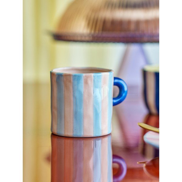 Modré/ružové keramické hrnčeky v súprave 2 ks 250 ml Phoenix – Bloomingville-image-2