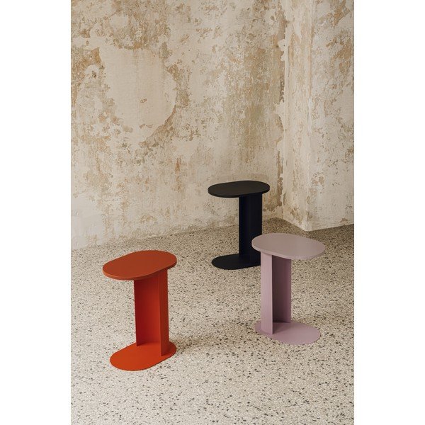 Kovový odkladací stolík 48x34 cm Nuno – noo.ma-image-4