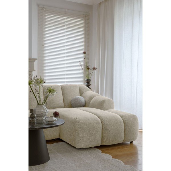 Béžová rohová pohovka (pravý roh/s leňoškou) Shell – Miuform-image-4