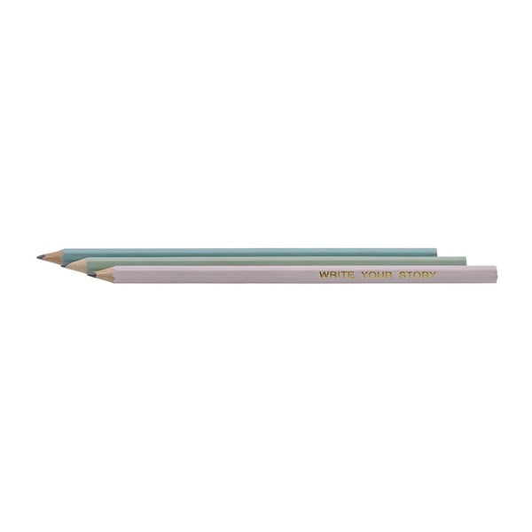 Sada 3 ceruziek z lipového dreva Bloomingville Pencil