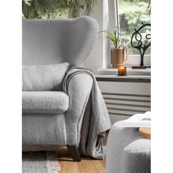 Sivé kreslo ušiak Miuform Miuf-image-3