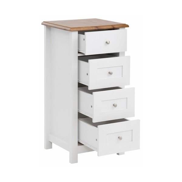 Úzka biela komoda Støraa Axel-image-1