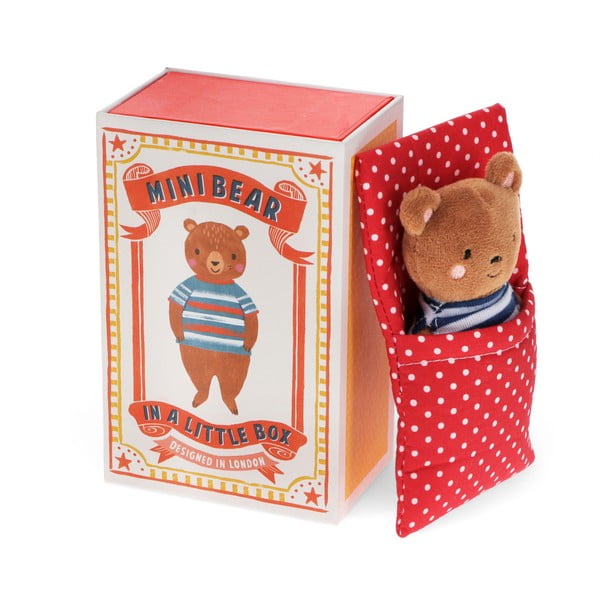 Plyšová hračka Mini Bear in a Little Box – Rex London