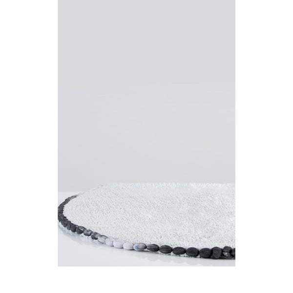 Svetlozelená bavlnená kúpeľňová predložka Irya Home Collection Ronan, ø 90 cm