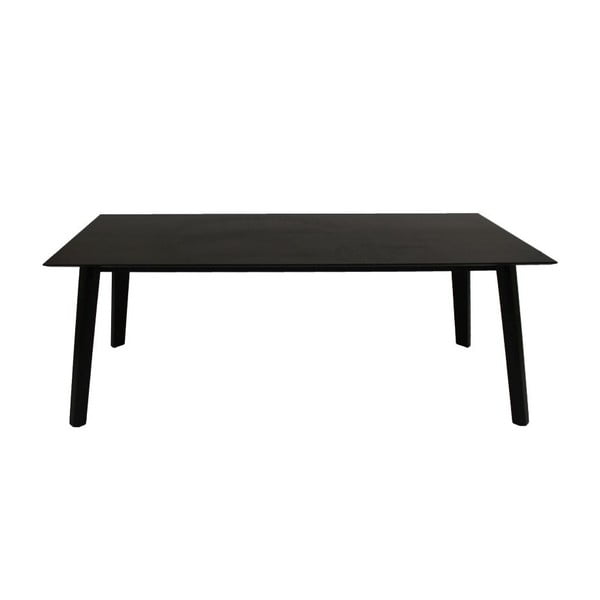 Čierny jedálenský stôl Canett Cokko, 200 cm