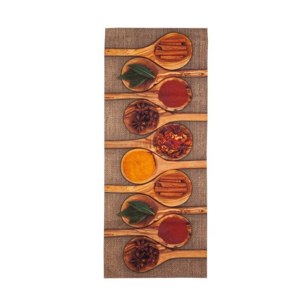 Vysokoodolný kuchynský behúň Floorita Spices, 60 × 220 cm
