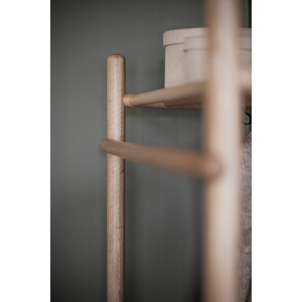 Predsieňová zostava z dubového dreva v prírodnej farbe Milford - Rowico-image-2