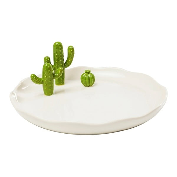 Dekoratívny tanier Kare Design Cactus, ⌀ 23,2 cm