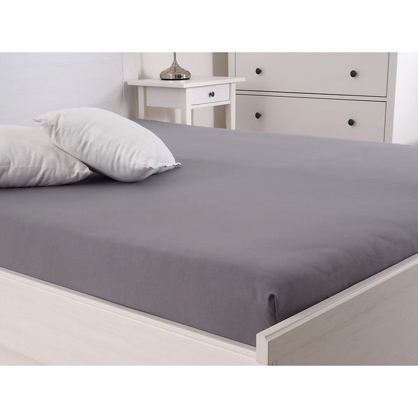 Tmavosivá napínacia plachta 180x200 cm – B.E.S.-image-1