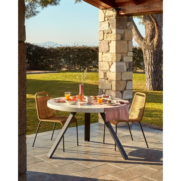 Hnedá stolička Kave Home Glenville-image-1