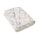 Béžová fleecová deka 200x240 cm Brooke Floral – Catherine Lansfield