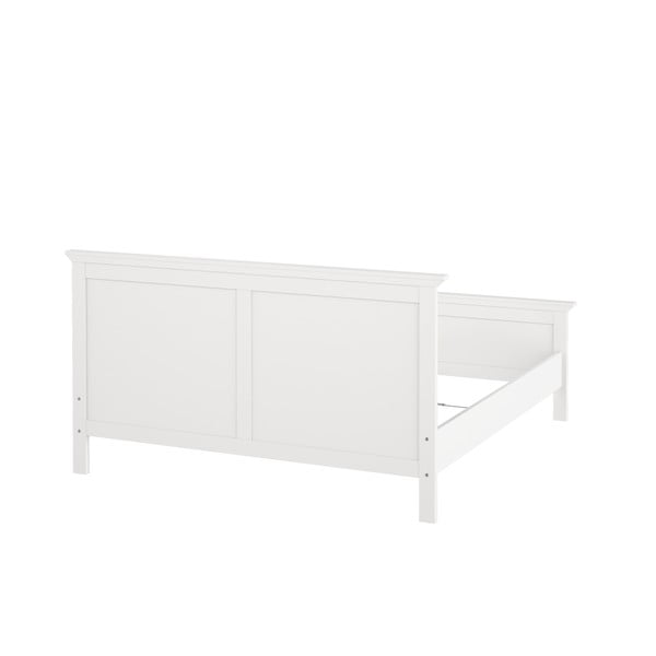 Biela dvojlôžková posteľ 160x200 cm Paris – Tvilum-image-4