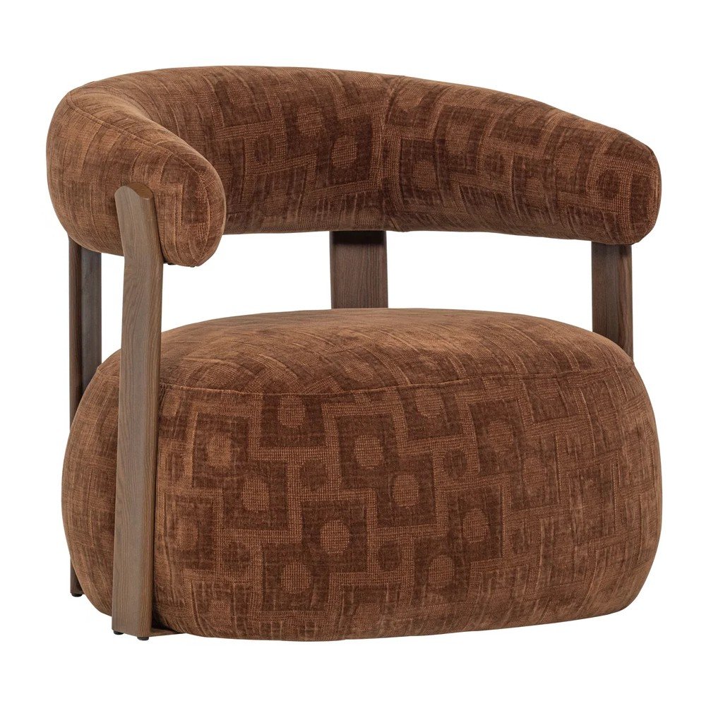 Hnedé kreslo Foon – WOOOD