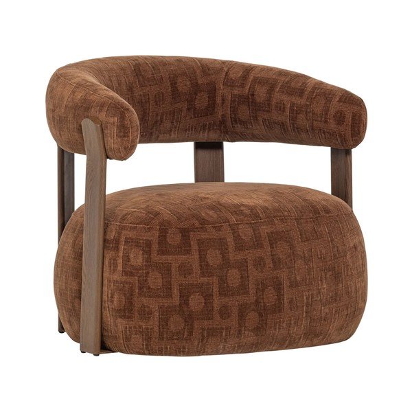 Hnedé kreslo Foon – WOOOD